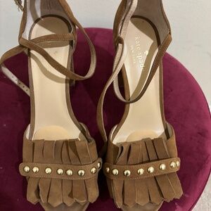 Kate Spade tan shoes